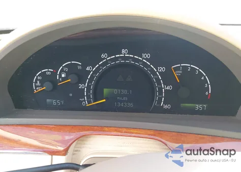 2005 Mercedes-Benz S 430 4Matic from USA, damaged, VIN WDBNG83J95A459080